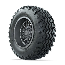 GTW Volt Gunmetal/Machined 12 in Wheels with 23x10.00-12 Rogue All Terrain Tires  Full Set