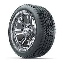 GTW Shogun Chrome 14 in Wheels with 205/30-14 Fusion Street Tires  Full Set