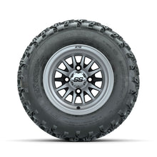 GTW Medusa Machined/Black 10 in Wheels with 20x10.00-10 Rogue All Terrain Tires  Full Set