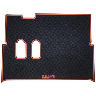 Xtreme Floor Mats for MadJax XSeries 2024-Up  Black/Vivid Orange Metallic