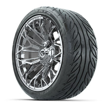 Set of (4) 15 in GTW® Stellar Chrome Wheels with 215/40-R15 Fusion GTR Street Tires