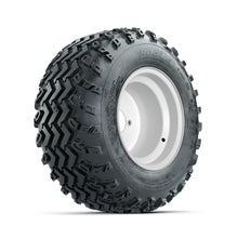 GTW Steel White 3:5 Offset 10 in Wheels with 20x10.00-10 Rogue All Terrain Tires  Full Set