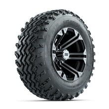 GTW Specter Machined/Black 12 in Wheels with 23x10.00-12 Rogue All Terrain Tires  Full Set