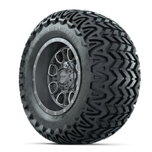 GTW Volt Gunmetal/Machined 12 in Wheels with 23x10.5-12 Predator All Terrain Tires  Full Set