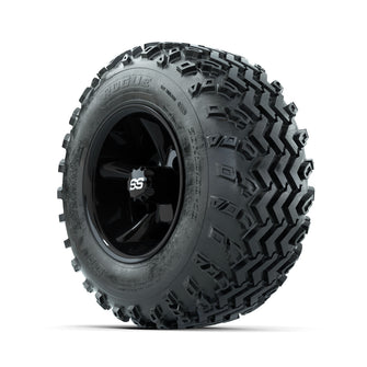 GTW Godfather Black 10 in Wheels with 20x10.00-10 Rogue All Terrain Tires  Full Set