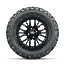 GTW Diesel Matte Black 14 in Wheels with 23x10.00-14 Rogue All Terrain Tires – Full Set