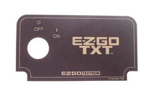 EZGO TXT Key Switch Decal (Years 1994-2013)