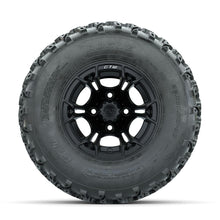 GTW Spyder Matte Black 10 in Wheels with 22x11.00-10 Rogue All Terrain Tires – Full Set