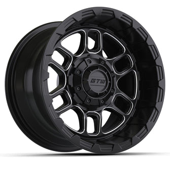 12” GTW Titan Black & Machined Wheel