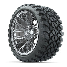 Set of (4) 15 in GTW® Stellar Chrome Wheels with 23x10-R15 Nomad All-Terrain Tires