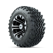 GTW Specter Machined/Black 10 in Wheels with 20x10.00-10 Rogue All Terrain Tires  Full Set