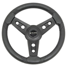 Gussi Italia Lugana Black Steering Wheel For All Club Car DS Models