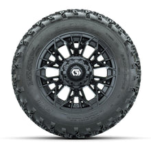 GTW Stellar Black 12 in Wheels with 22x11.00-12 Rogue All Terrain Tires – Full Set