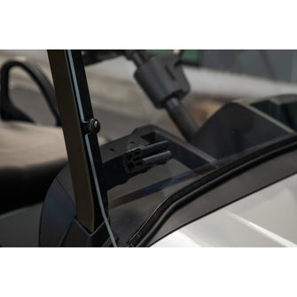 RedDot EZGO RXV Clear Folding 1/4" Windshield with Rubber Trim (Years 2024-Up)