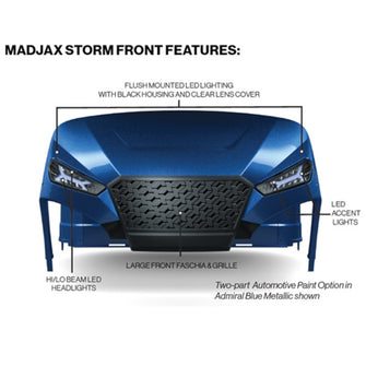 MadJax Storm Body Kit for EZGO TXT  White