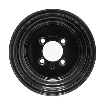 10" Black Steel Wheel (Centered)