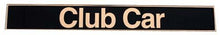 Club Car DS Name Plate (Years 1982-2004)