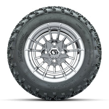 GTW Boost Chrome 12 in Wheels with 22x11.00-12 Rogue All-Terrain Tires  Full Set