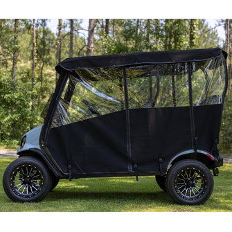 RedDot EZGO Liberty 4-Passenger AllGuard Black 3-Sided Over-the-Top Enclosure