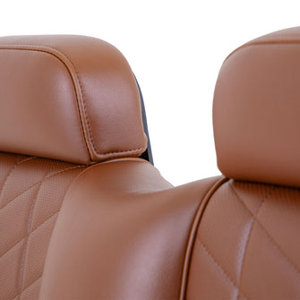 MadJax Aviator EZGO TXT/RXV & MadJax XSeries Coffee Front Seat Cushions