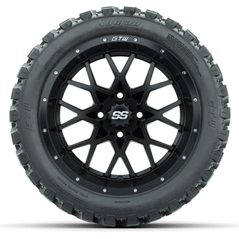 Set of (4) 14 in GTW Vortex Wheels with 23x10-14 GTW Nomad All-Terrain Tires