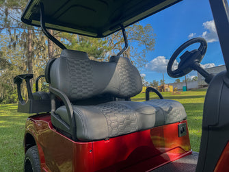 MadJax Colorado Seats for EZGO TXT/RXV/S4/L4 & MadJax XSeries Storm  Charcoal Trexx