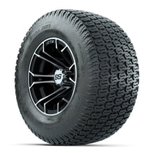 GTW Spyder Machined/Black 10 in Wheels with 20x10-10 Terra Pro S-Tread Traction Tires  Full Set