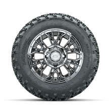 GTW Stellar Chrome 12 in Wheels with 22x11.00-12 Rogue All Terrain Tires  Full Set