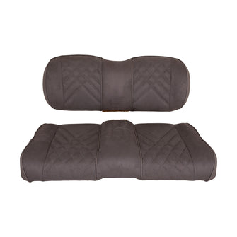 Premium RedDot Pewter Suede Front Seat Assemblies for EZGO RXV