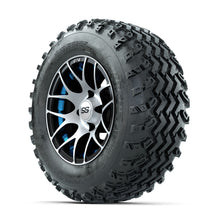 GTW Pursuit Blue 12 in Wheels with 23x10.00-12 Rogue All Terrain Tires  Full Set