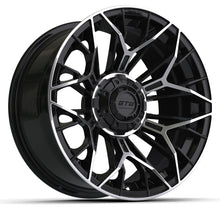 15" GTW Stellar Black with Machined Accents Wheel