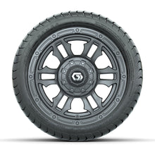 GTW Shogun Gunmetal 12 in Wheels with 215/35-12 Mamba Street Tires  Full Set