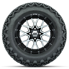 Set of (4) 14 in GTW Vortex Wheels with 23x10-14 GTW Predator All-Terrain Tires