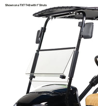 RedDot EZGO TXT/T48/Valor 2+2 Clear Folding DOT Windshield (2014-2022)