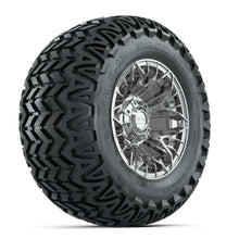 Set of (4) 12 in GTW® Stellar Chrome Wheels with 23x10.5-12 Predator All-Terrain Tires PN# A19-774