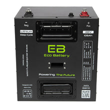 51V 105AH Eco LifePo4 Lithium Battery Kit with 15A Charger  Thru Hole Style Battery