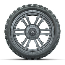 GTW Shogun Gunmetal 15 in Wheels with 215/40-R15 Fusion GTR Steel Belted Street Tires  Full Set