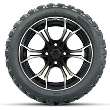 GTW Spyder Bronze/Matte Black 14 in Wheels with 23x10-14 GTW Nomad All-Terrain Tires  Full Set