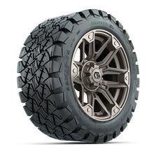 GTW Graffiti Satin Bronze 14 in Wheels with 22x10-14 Timberwolf All-Terrain Tires  Full Set