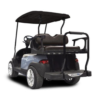 Club Car DS MadJax Genesis 300 Rear Seat with Standard Black Seat Cushions (Years 2000-Up)