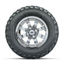 GTW Tempest Chrome 12 in Wheels with 23x10.00-12 Rogue All Terrain Tires  Full Set