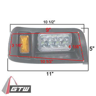 GTW Club Car DS Adjustable LED Light Kit (Years 1993-Up)