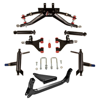 4ù GTW Double A-Arm Lift Kit for Yamaha G29/Drive & Drive2 with Solid/Fixed Rear Axle