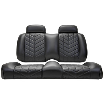 MadJax Aviator Yamaha Drive/Drive2 & ICON Black Front Seat Cushions