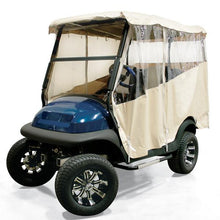 RedDot Club Car Fairway Villager w/ 77.5" OEM Top w/ Four Ridges Beige Over-The-Top Enclosure (Years 1982-1999)