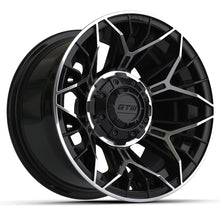 12” GTW Stellar Machined & Black Wheel