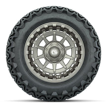 GTW® Barricade Satin Bronze 14 in Wheels with 23x10-14 Predator All-Terrain Tires – Full Set