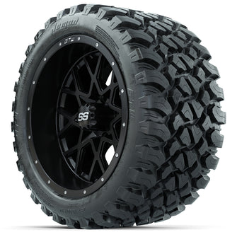 Set of (4) 14 in GTW Vortex Wheels with 23x10-14 GTW Nomad All-Terrain Tires