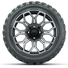 Set of (4) 15" GTW Bravo Matte Gray Wheels with 23x10-R15 Nomad All-Terrain Tires