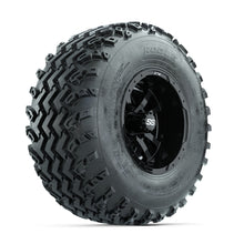 GTW Storm Trooper Black 10 in Wheels with 22x11.00-10 Rogue All Terrain Tires  Full Set